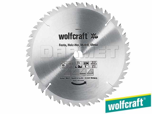 Piła tarczowa 400 x 30 mm do pilarek ręcznych | 36 zębów | seria zielona - WOLFCRAFT WF6668000