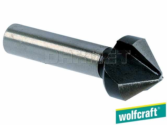 Pogłębiacz stożkowy 90° do drewna | HSS - 16 mm - WOLFCRAFT WF2506000