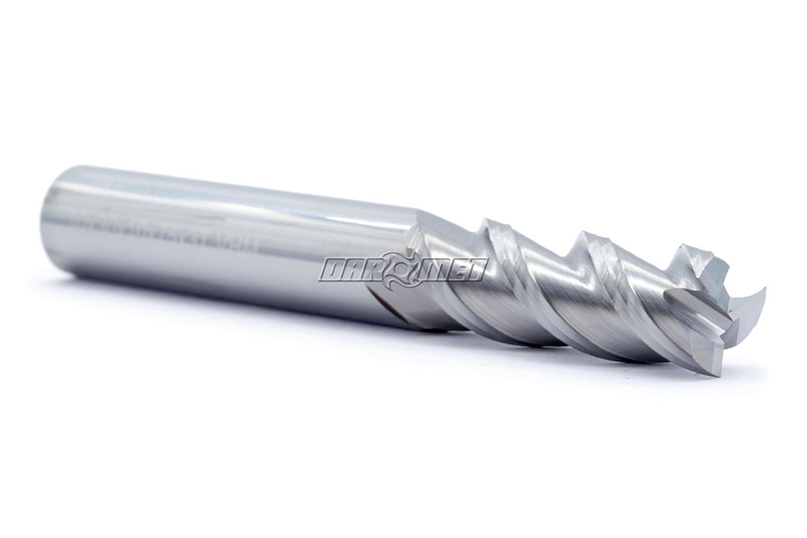 Frez do aluminium 10 mm |  3-ostrzowy | pełnowęglikowy VHM - 0640-233-010-100