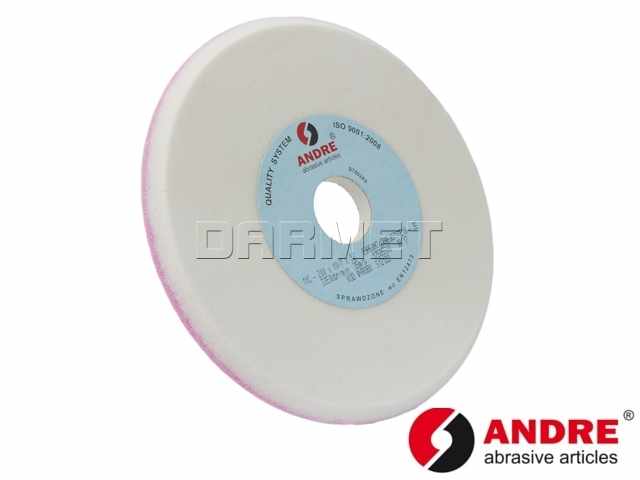 Kamień szlifierski dwustronny 200 x 10/7 x 32 mm | typ 1YC - ANDRE 512122