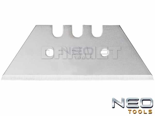 Ostrza trapezowe wymienne - 0,65 x 52MM - 5 sztuk - NEO TOOLS (64-410)