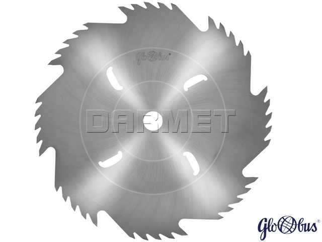 Piła tarczowa WA do cięcia wzdłużnego drewna miękkiego 630 x 40 x 4 mm FASOLE GLOBUS (PT140-0630-0002)