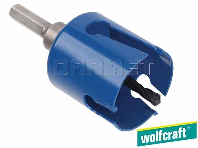 Otwornica uniwersalna z trzpieniem sześciokątnym, średnica: 25 mm - WOLFCRAFT WF3874000