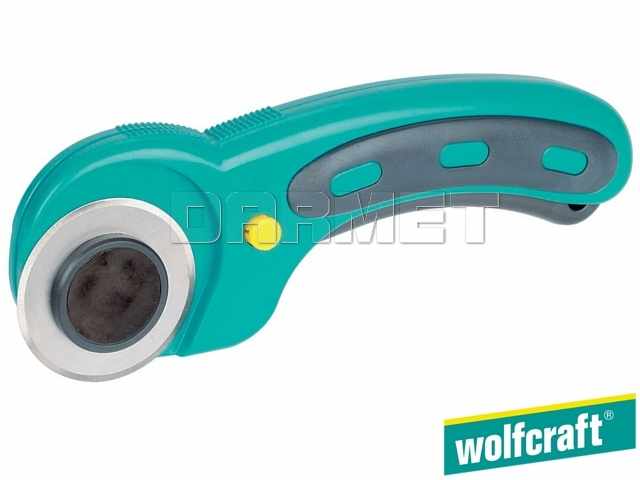 Nóż z okrągłym, wymiennym ostrzem - 45 mm - WOLFCRAFT WF4152000