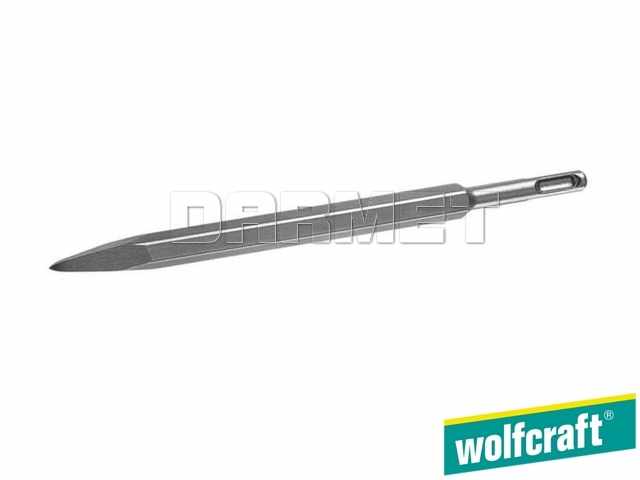 Dłuto szpic z chwytem SDS-Plus, 250 mm - WOLFCRAFT WF7910000