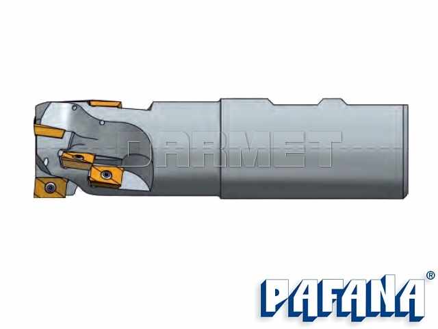 Frez składany trzpieniowy 3-ostrzowy walcowo-czołowy, śrubowy, R570-3232AP10 - PAFANA