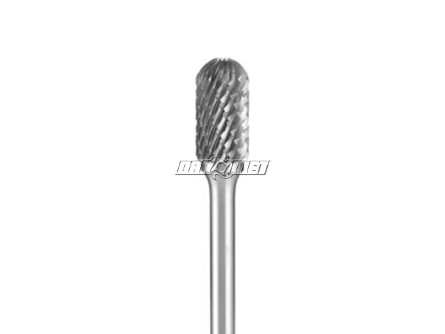 Pilnik obrotowy walcowy z czołem kulistym WRC, frez do metalu VHM - 6 x 16 mm Extra Długi - Standard Line - C061606-DZ-EL