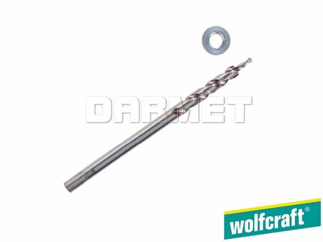 Wiertło stopniowane z ogranicznikiem, wymiary: 9,5 x 180 mm - WOLFCRAFT (WF2933000)