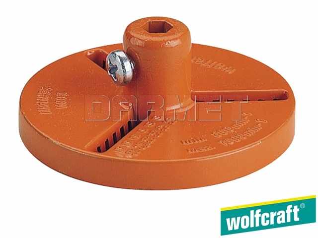 Talerz mocujący do otwornic 33-83 mm, średnica: 90 mm - WOLFCRAFT (WF3472000)