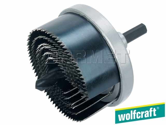 Otwornica do drewna 25 - 65 mm | 6 szt. - WOLFCRAFT WF2165000