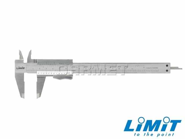 Suwmiarka noniuszowa z przyciskiem blokującym 150x38 mm - Limit 26700401