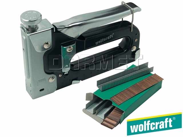 Zszywacz tapicerski ręczny Tacocraft 7, do zszywek 4-14 mm - WOLFCRAFT WF7089000