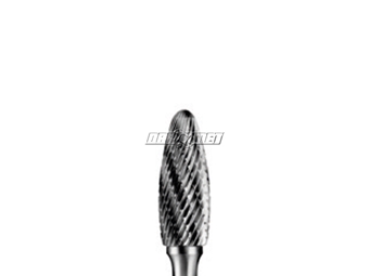 Zdjęcie Pilnik obrotowy płomykowy, frez do metalu VHM - 6 x 18 mm Hard Line - H061806-DZM-HR