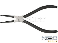 Szczypce do pierścieni osadczych wewnętrznych, proste 140 mm - NEO TOOLS (01-033)