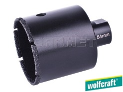 Otwornica diamentowa "Ceramic" z gwintem M14, średnica: 40 mm - WOLFCRAFT WF5944000