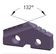 Płytka skrawająca do wiertła - 61,0 mm, ALU-TEC - Stal proszkowa - 2230100610 | KARNASCH