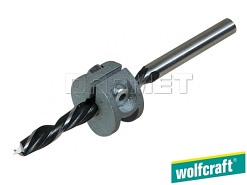 Wiertło do połączeń kołkowych z ogranicznikiem, średnica: 10 mm - WOLFCRAFT (WF2733000)