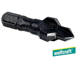 Wiertło z pogłębiaczem 90° do drewna | WS - 3-8 mm - WOLFCRAFT WF2546000