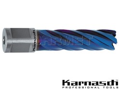 Wiertło koronowe z chwytem Weldon 3/4" | Blue-Line Pro - 18 mm x 55 mm - KARNASCH (20.1317)