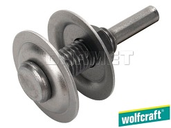 Trzpień mocujący do tarcz szlifierskich i polerskich, średnica: 13 mm - WOLFCRAFT WF2117000