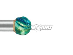 Pilnik obrotowy kulisty KUD z powłoką ACC, frez do metalu VHM - 16 x 14 mm NG6 Pro Line - KD61515-NG6 ACC