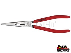 Szczypce płaskie z cięciem bocznym z odgiętą główką MB463-5, długość: 140MM, zakres cięcia do: 2,5MM - TENGTOOLS (7423-0152)