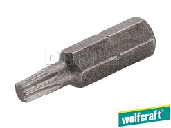 Końcówki TORX, długość: 25 mm, rozmiar: TX27 - 3 sztuki - WOLFCRAFT WF2479000