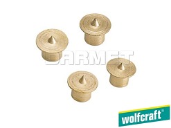 Znaczniki do połączeń kołkowych, średnica: 10 mm - 4 sztuki - WOLFCRAFT (WF2913000)