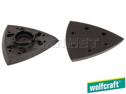 Dysk szlifierski do nakładek, wymiar narożnika: 95 mm - WOLFCRAFT WF1830000