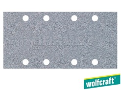 Pasek szlifierski samoprzyczepny do farb i lakierów, granulacja: 180, wymiary: 93 mm x 185 mm - 10 sztuk - WOLFCRAFT WF1124000