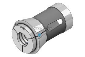 Tulejka zaciskowa automatowa z gniazdem okrągłym | rowki poprzeczne EO - 20 mm | DIN 6343 | 173E (F48) - FATPOL