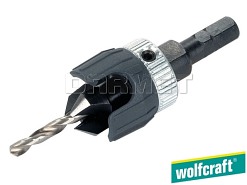 Nawiertak z pogłębiaczem 12 mm, średnica nawiertaka: 3,2 mm - WOLFCRAFT WF2544000