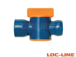 Zawór z gwintem wewnętrznym NPT 3/4", system 3/4" - LOC-LINE (69557.1)