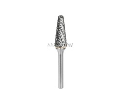 Pilnik obrotowy stożkowy z czołem kulistym KEL, frez do metalu VHM - 9,6 x 30 mm Pro Line - KL61026-6STEEL