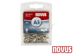 Nity typ A 3 x 8MM - 30 sztuk - NOVUS (NV045-0021)