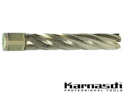 Wiertło koronowe z chwytem Weldon 3/4" | Gold-Line - 28 mm x 80 mm - KARNASCH (20.1285U)