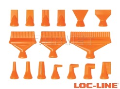 Kompletny zestaw 16 dysz do systemu 1/4" - LOC-LINE (41490)