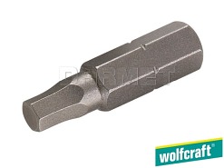 Końcówki sześciokątne, długość: 25 mm, rozmiary: HEX4, HEX5, HEX6 - WOLFCRAFT WF1340000