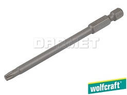 Końcówka wkrętaka TORX, bardzo długa, długość: 89 mm, rozmiar: TX15 - WOLFCRAFT WF1248000