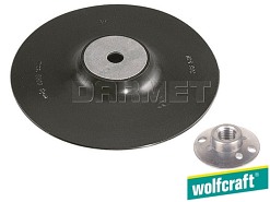 Dysk szlifierski do szlifierek kątowych, średnica: 115 mm, gwint: M14 - WOLFCRAFT WF2450000