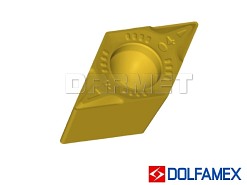 Płytka do toczenia - DCMT 070204-DM TP25C - DOLFAMEX