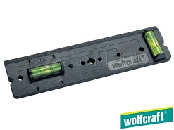 Szablon do wymiarowania otworów pod puszki prądowe, wymiary: 50 x 185 x 15 mm - WOLFCRAFT WF4050000