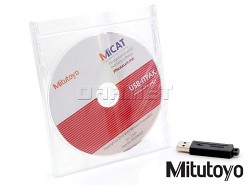 Oprogramowanie USB-ITPAK wersja 2.1 z kluczem do zapisywania danych w Excel - MITUTOYO 06AFM386