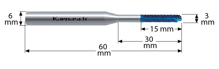 Pilnik obrotowy Typ WRC- Karnasch