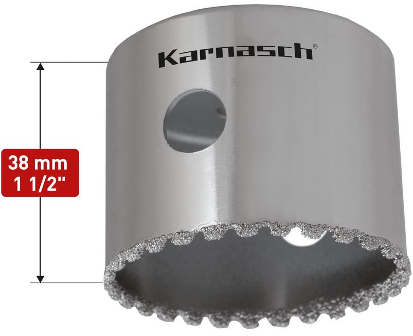 Otwornica z nasypem diamentowym - KARNASCH 21.1500